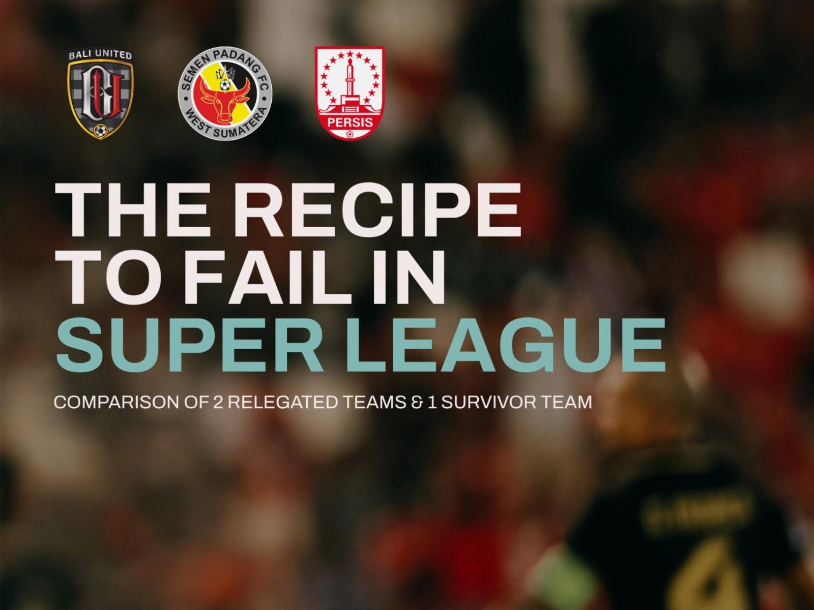 The Recipe to Fail in Indonesian Super League